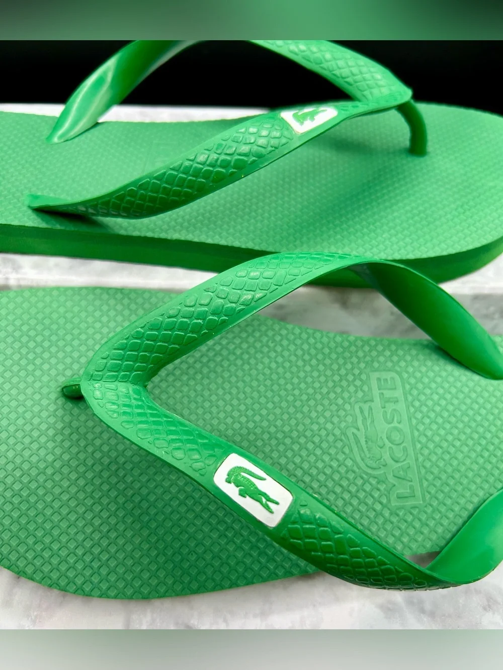 LACOSTE Flip-Flops Thong . Size 9/10